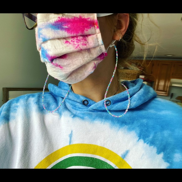 Hand Beaded Mask Chain - Picture 3 of 16